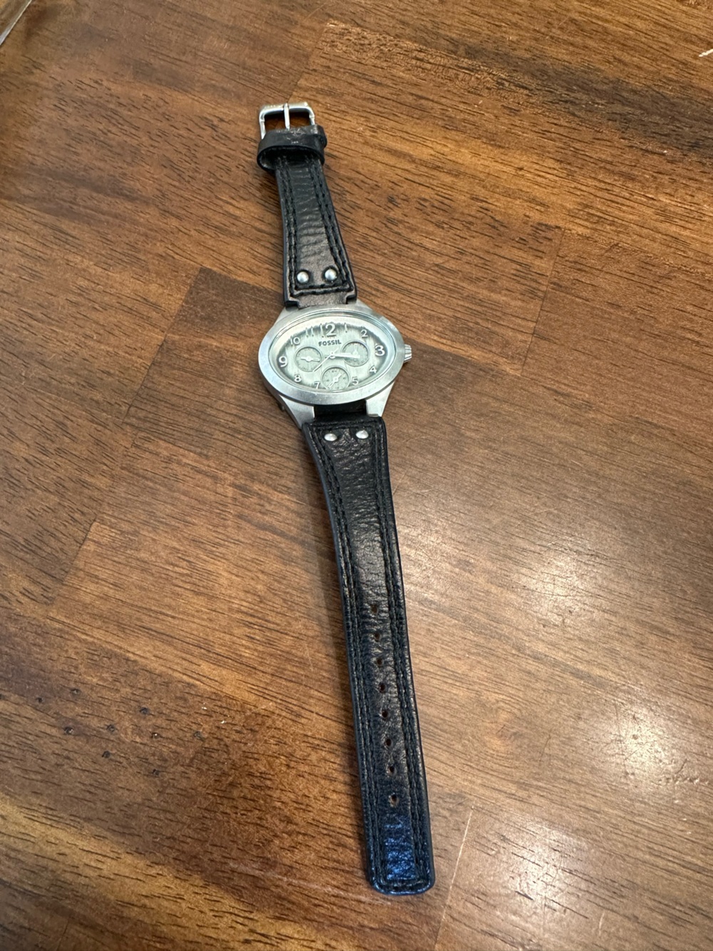 Fossil 3 Dial Chronograph Watch